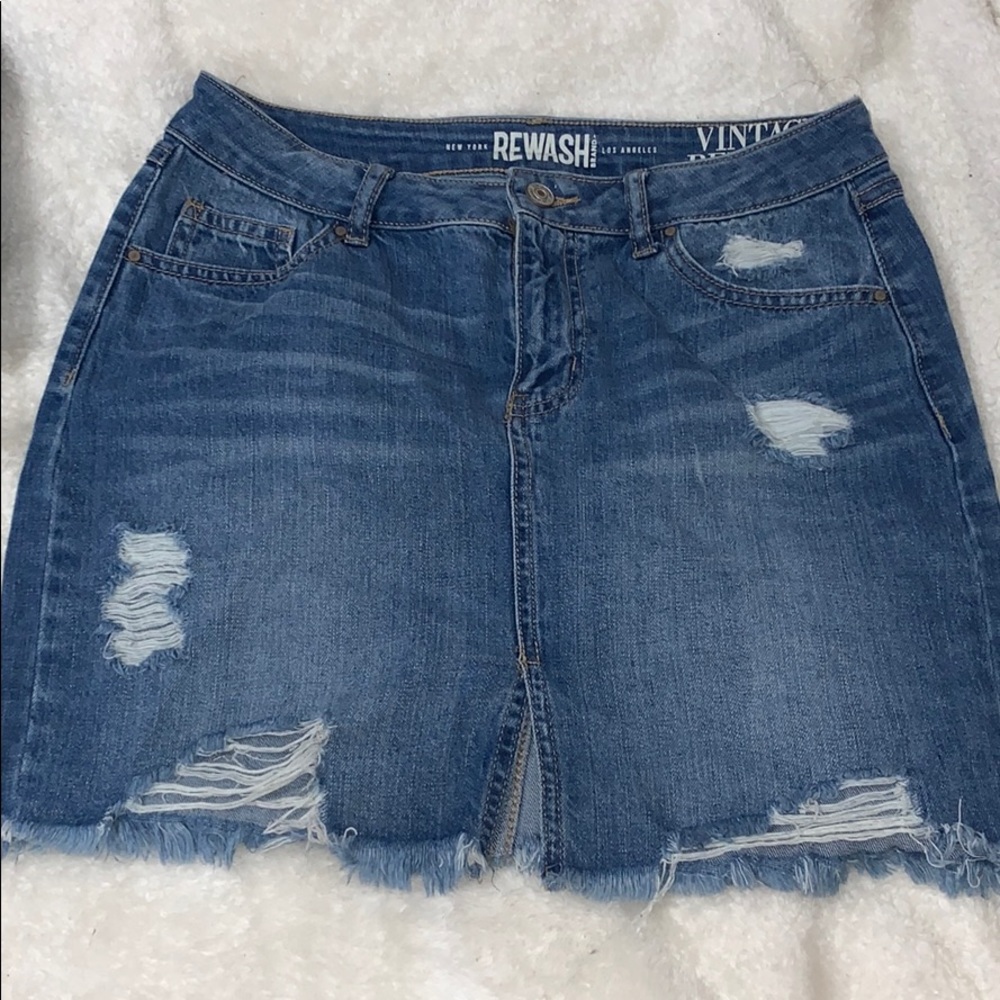 Jean skirt